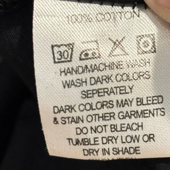 MUSTARD 5 Sz XL (estimated) Tunic Braided Neck Buttoned 3/4 Sleeves Floral Flowy - Picture 9 of 9